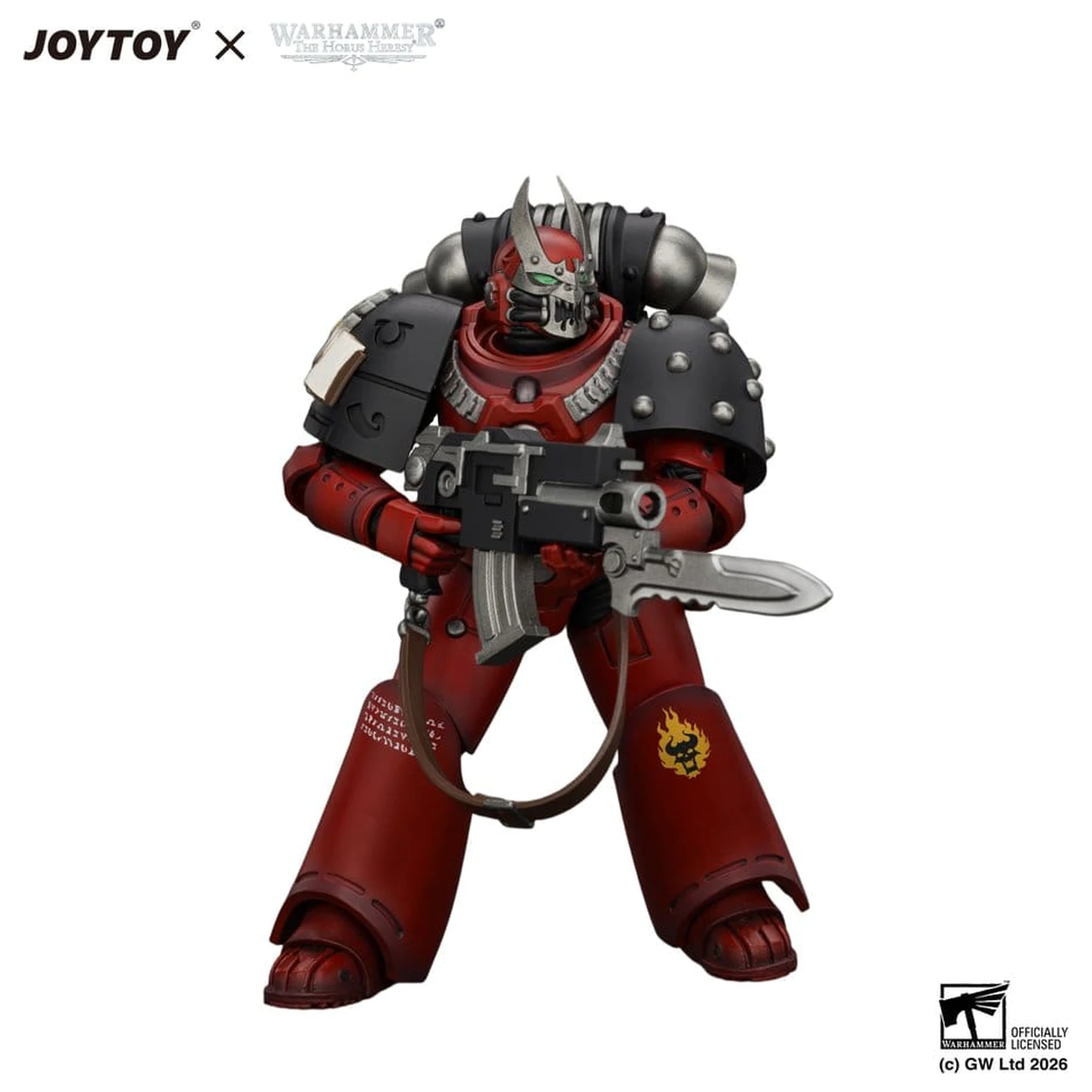 Warhammer The Horus Heresy Word Bearers figúrka MkVI Tactical Sergeant 12 cm produktová fotografia