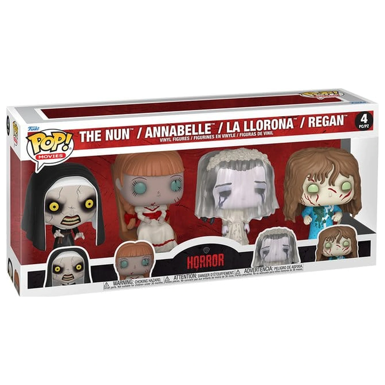 Warner Brothers Funko POP! Vinylové figúrky 4-balenie Horror produktová fotografia