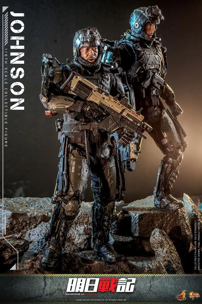 Warriors of Future Movie Masterpiece akčná figúrka 1/6 Johnson 30 cm termékfotó