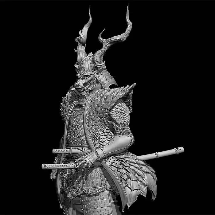 Warriors of the Zodiac Plastic Model Kit Zodiac Warrior: Dragon (re-run) 15 cm produktová fotografia