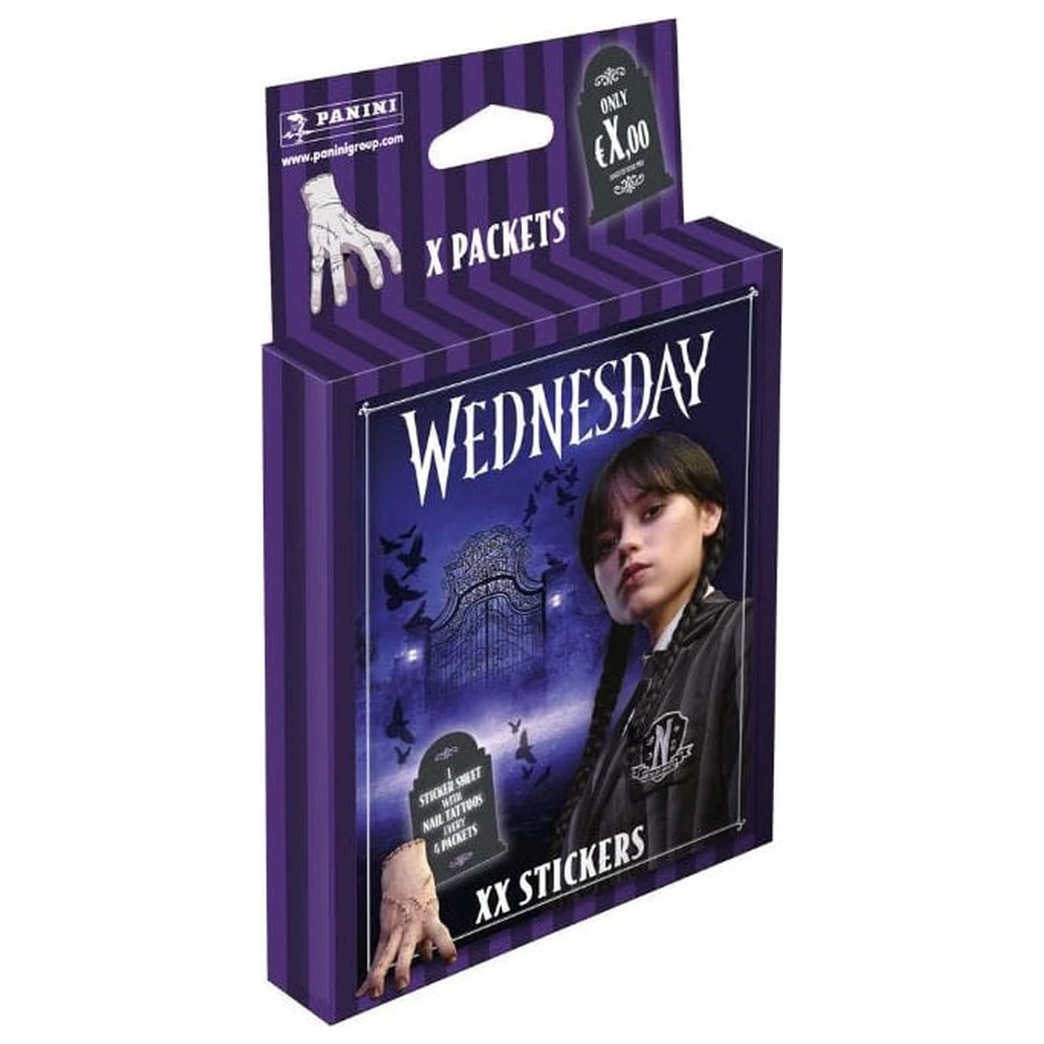 Wednesday 2 kolekcia nálepiek Eco-Blister *Nemecká verzia* produktová fotografia