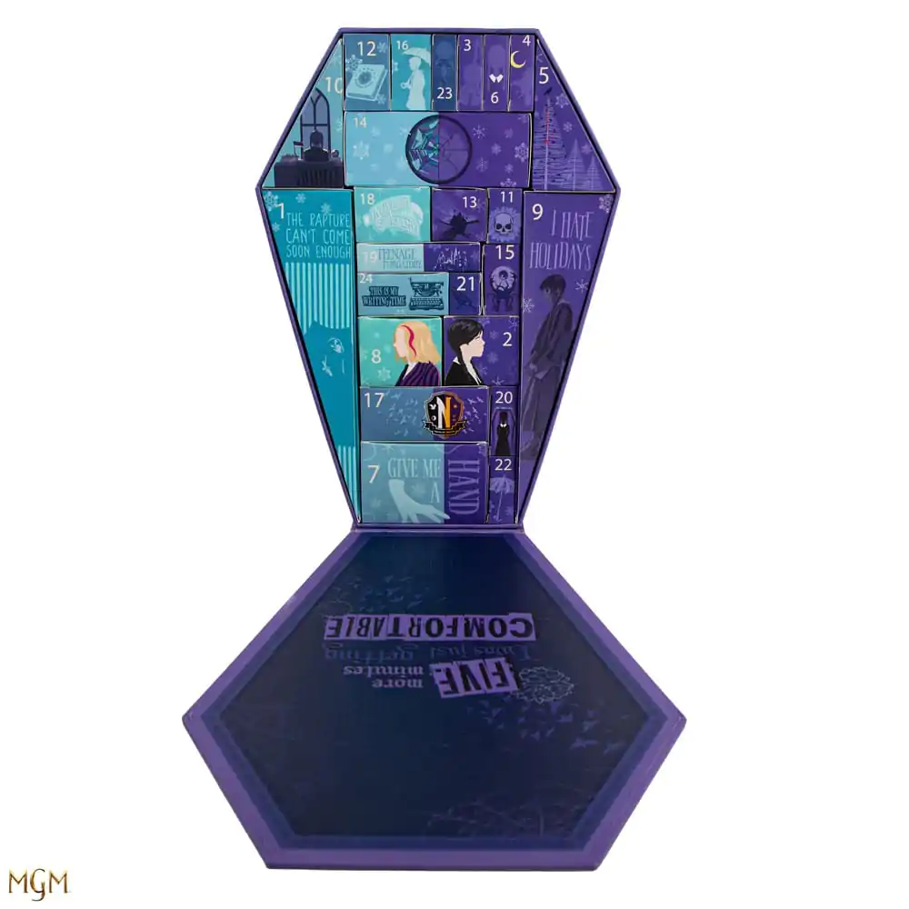 Wednesday Deluxe adventný kalendár 2024 produktová fotografia