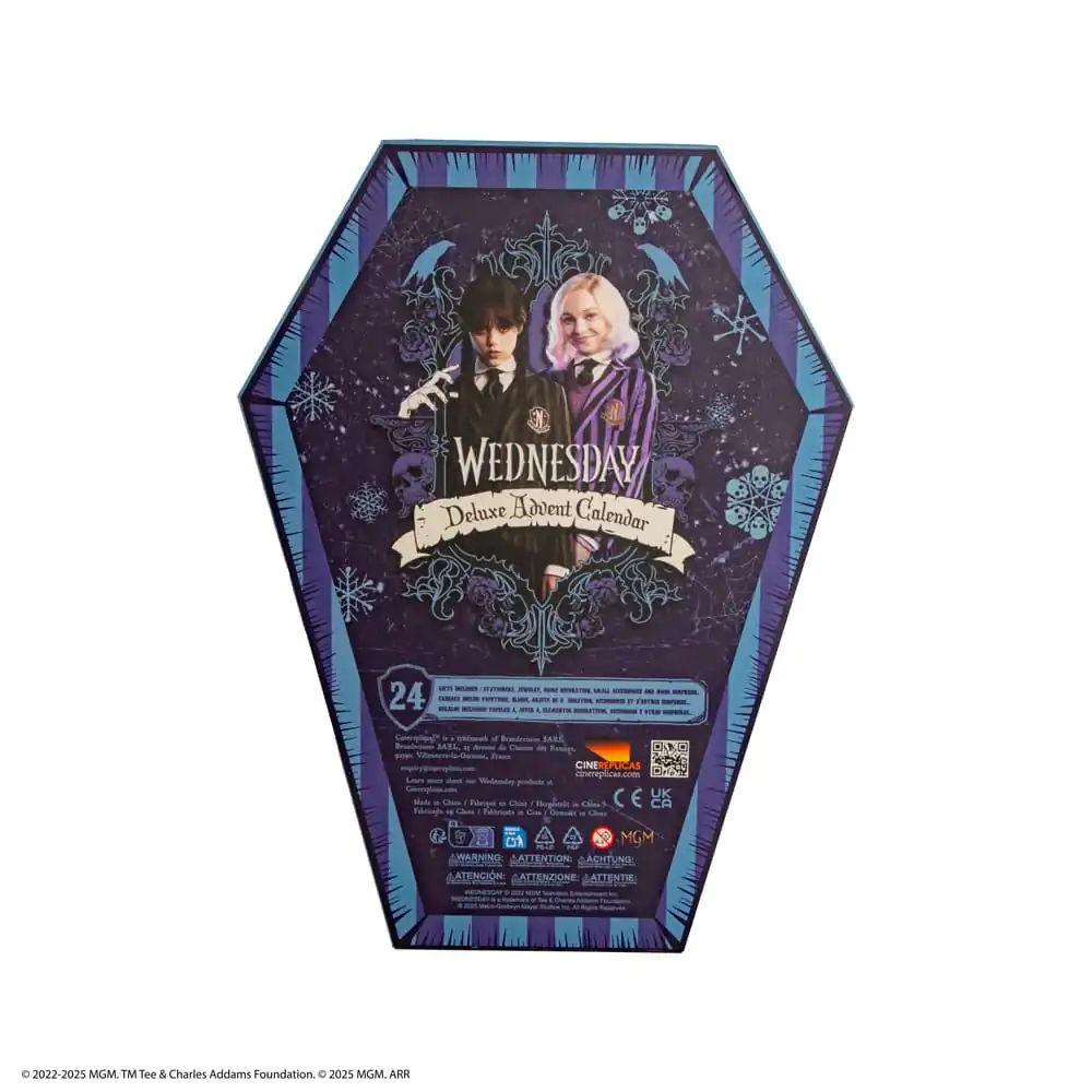 Wednesday Adventný Kalendár Deluxe 2025 produktová fotografia