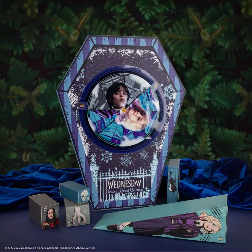 Wednesday Adventný Kalendár Deluxe 2025 produktová fotografia