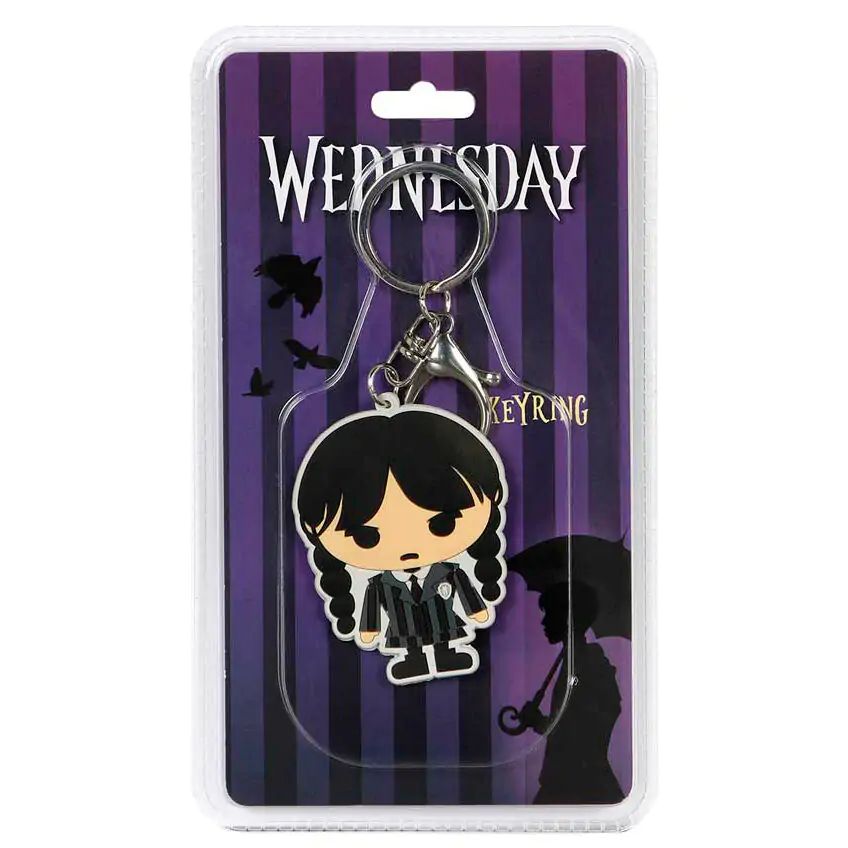Wednesday chibi kľúčenka produktová fotografia