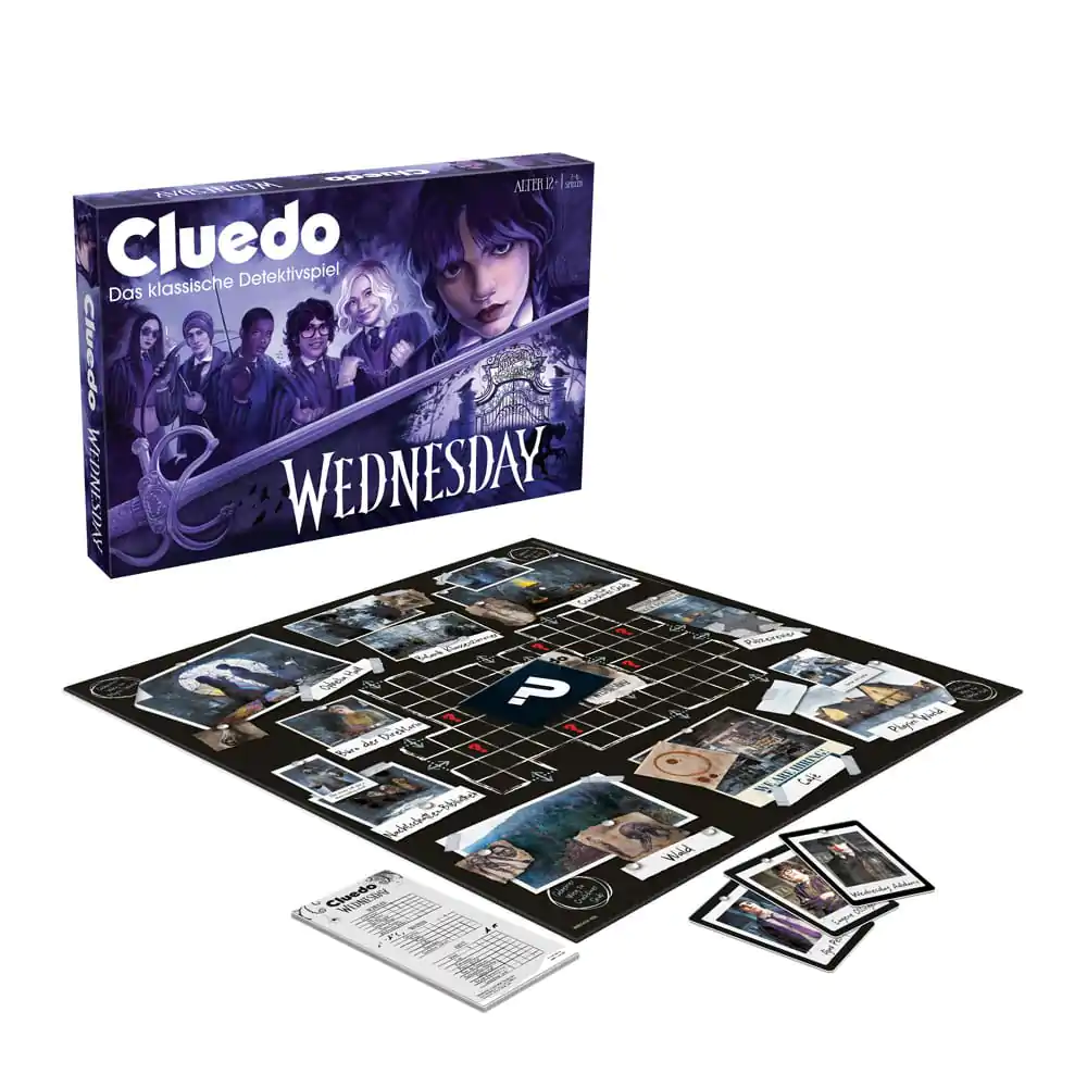 Wednesday stolová hra Clue German Version produktová fotografia