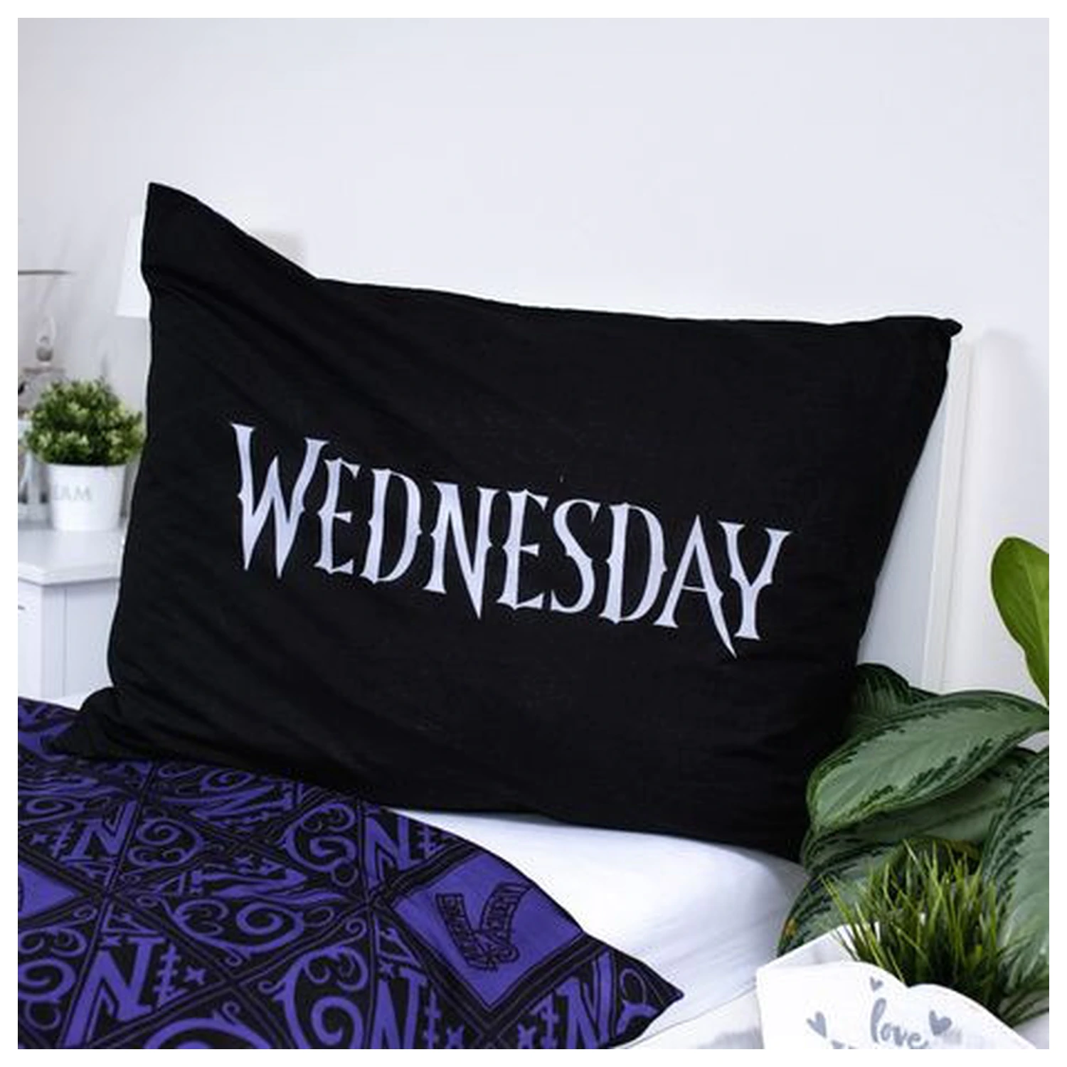 Wednesday Farebný povlak na perinu produktová fotografia