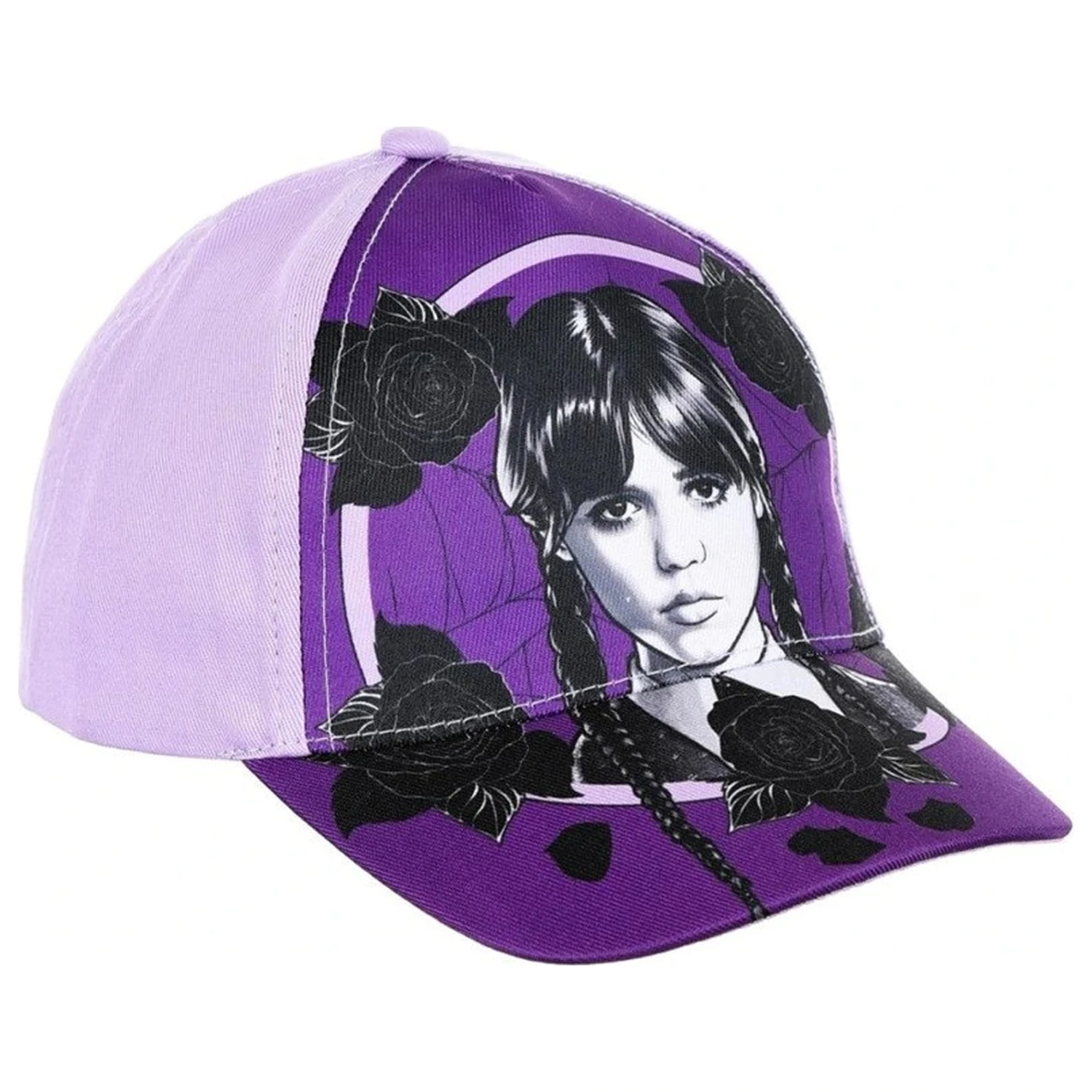 Wednesday Dark Vibes Purple detská baseballová čiapka 54 cm produktová fotografia