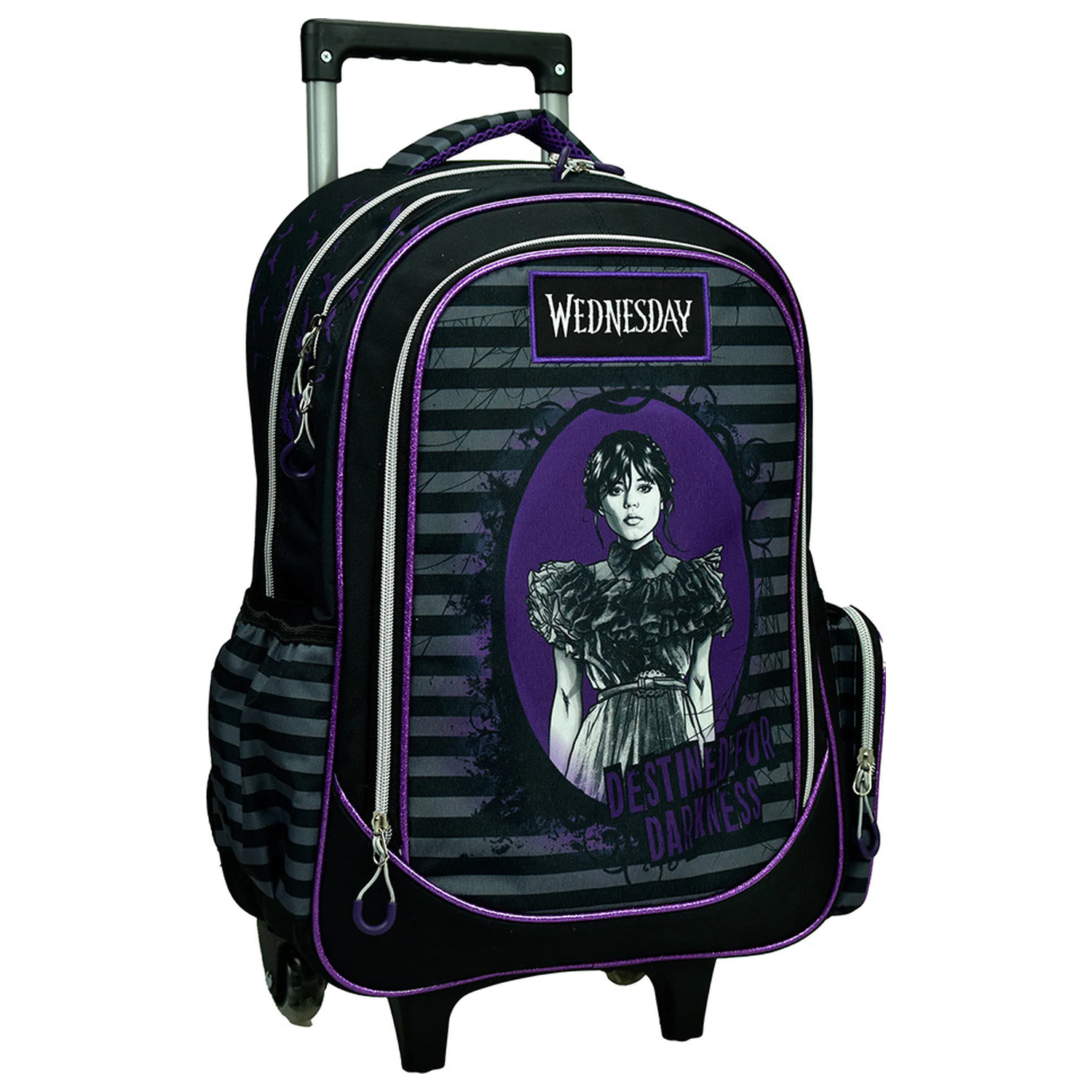 Wednesday Destined rolovacia školská taška, taška 46 cm produktová fotografia