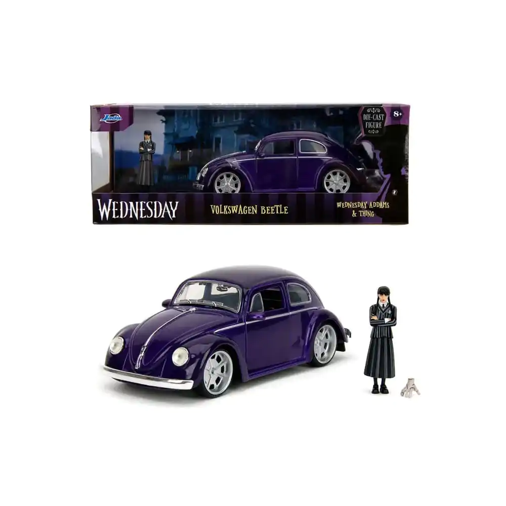 Wednesday Diecast Model 1/24 Volkswagen Beetle produktová fotografia
