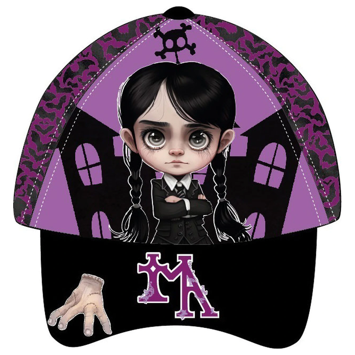 Wednesday Mysti Eyes Detská baseballová čiapka 54 cm produktová fotografia