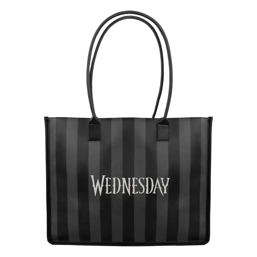 Wednesday: Nevermore Academy Čierna Nákupná Taška produktová fotografia