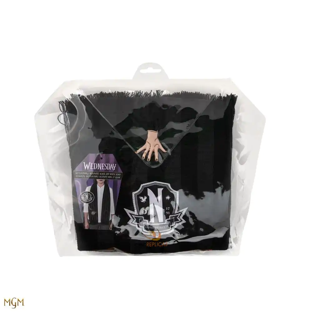 Wednesday Šál Nevermore Academy Black 190 cm produktová fotografia