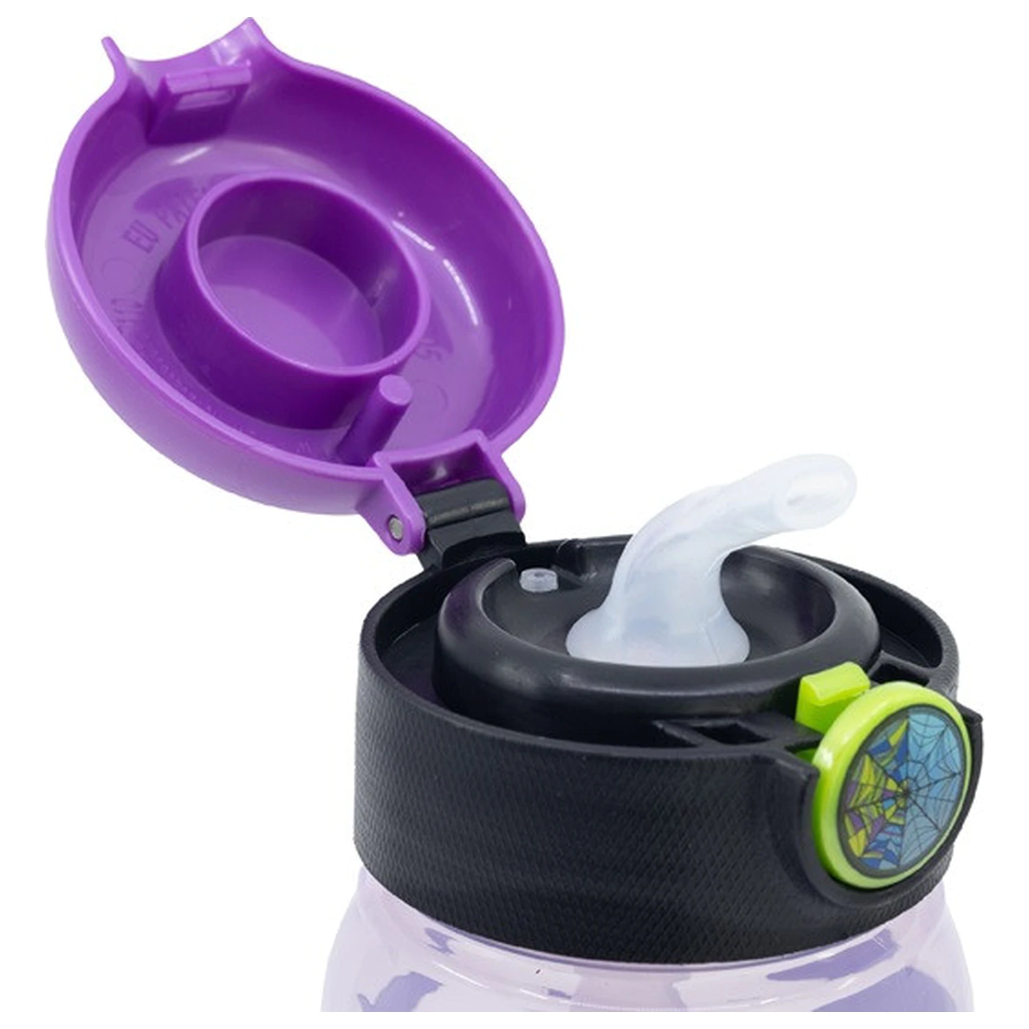 Wednesday Nevermore Academy plastová fľaša so slamkou 510 ml produktová fotografia