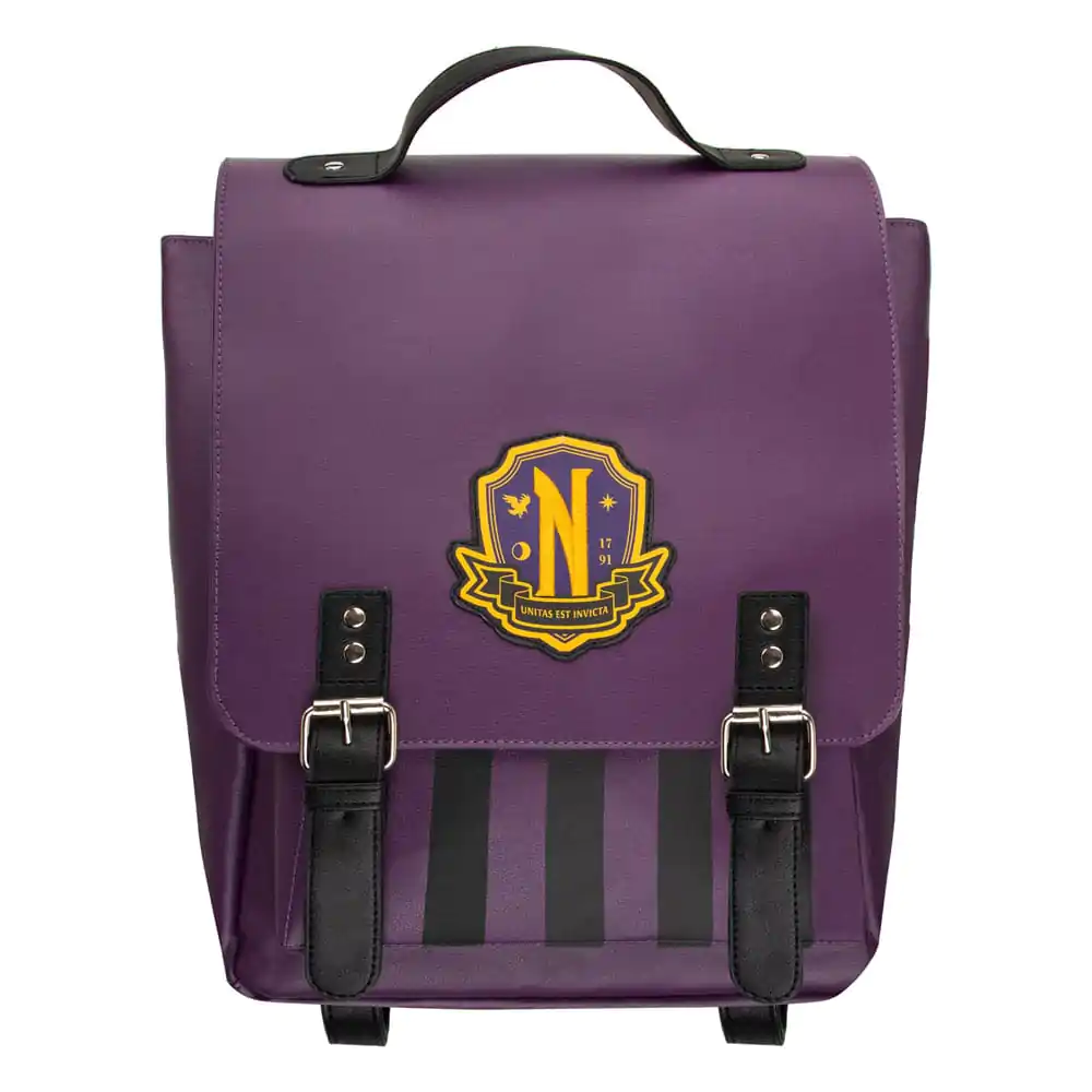 Wednesday ruksak Nevermore Academy Purple produktová fotografia