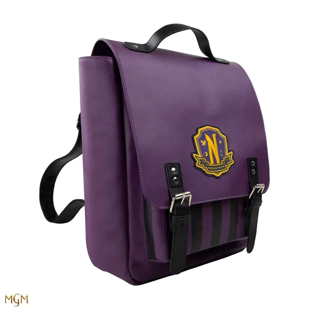 Wednesday ruksak Nevermore Academy Purple produktová fotografia