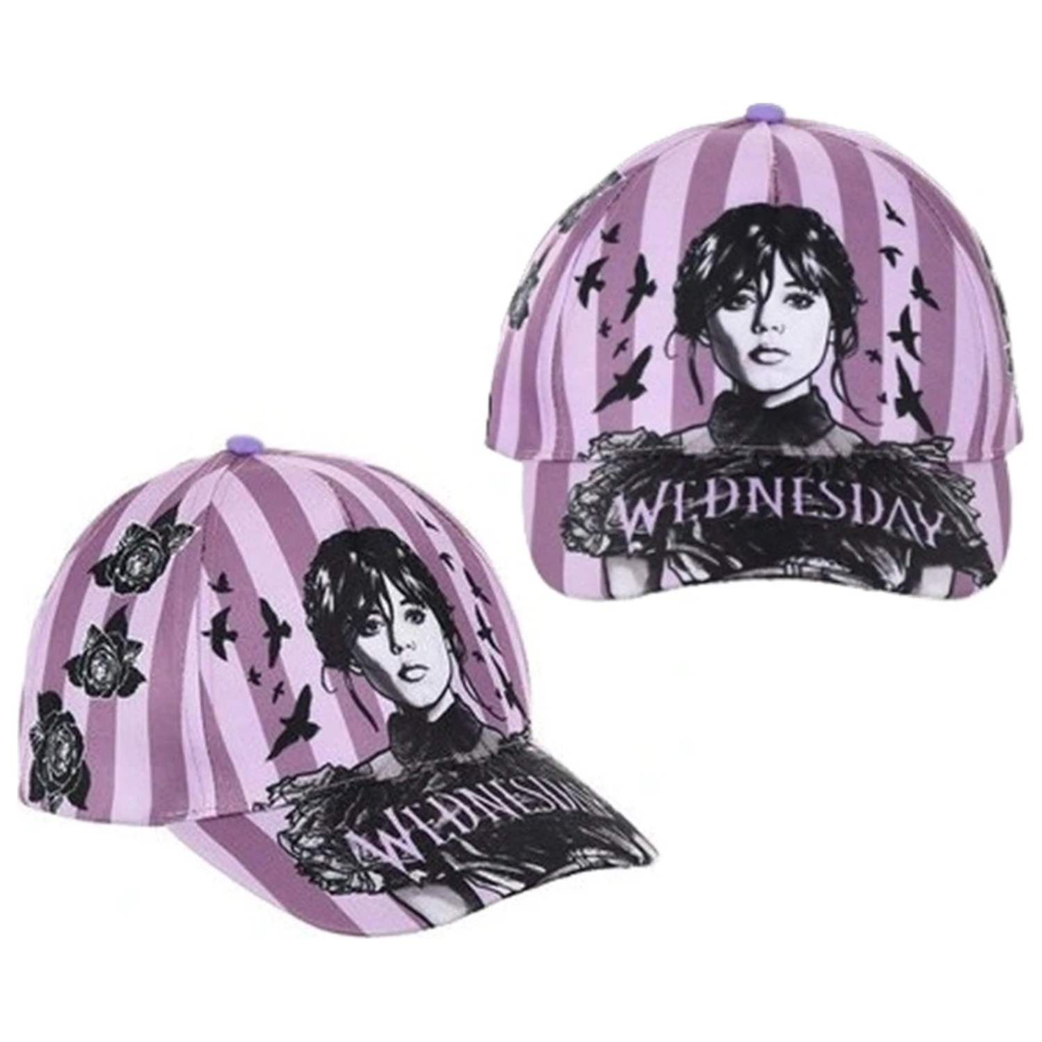 Wednesday Raven Detská baseballová čiapka 52 cm produktová fotografia