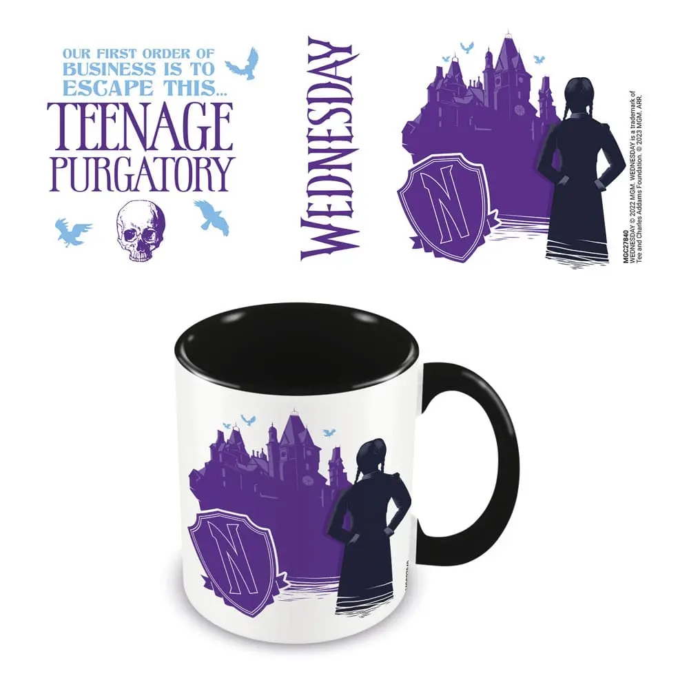 Wednesday Mug Teenage Purgatory 4 dl termékfotó