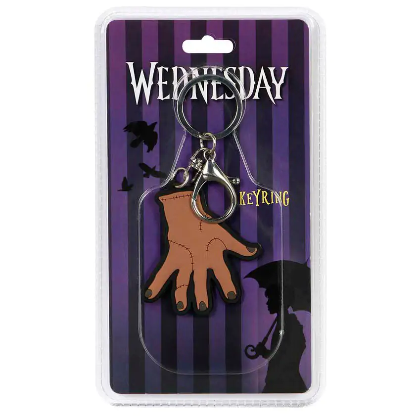 Wednesday Thing kľúčenka produktová fotografia