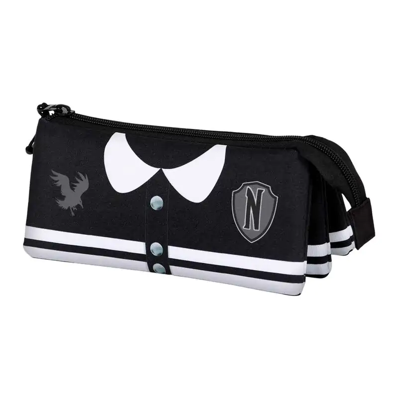 Wednesday Varsity tripple pencil case termékfotó