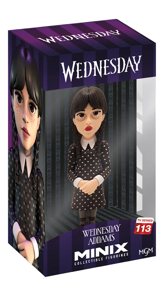 Wednesday - Wednesday Addams Minix figurína 12cm termékfotó