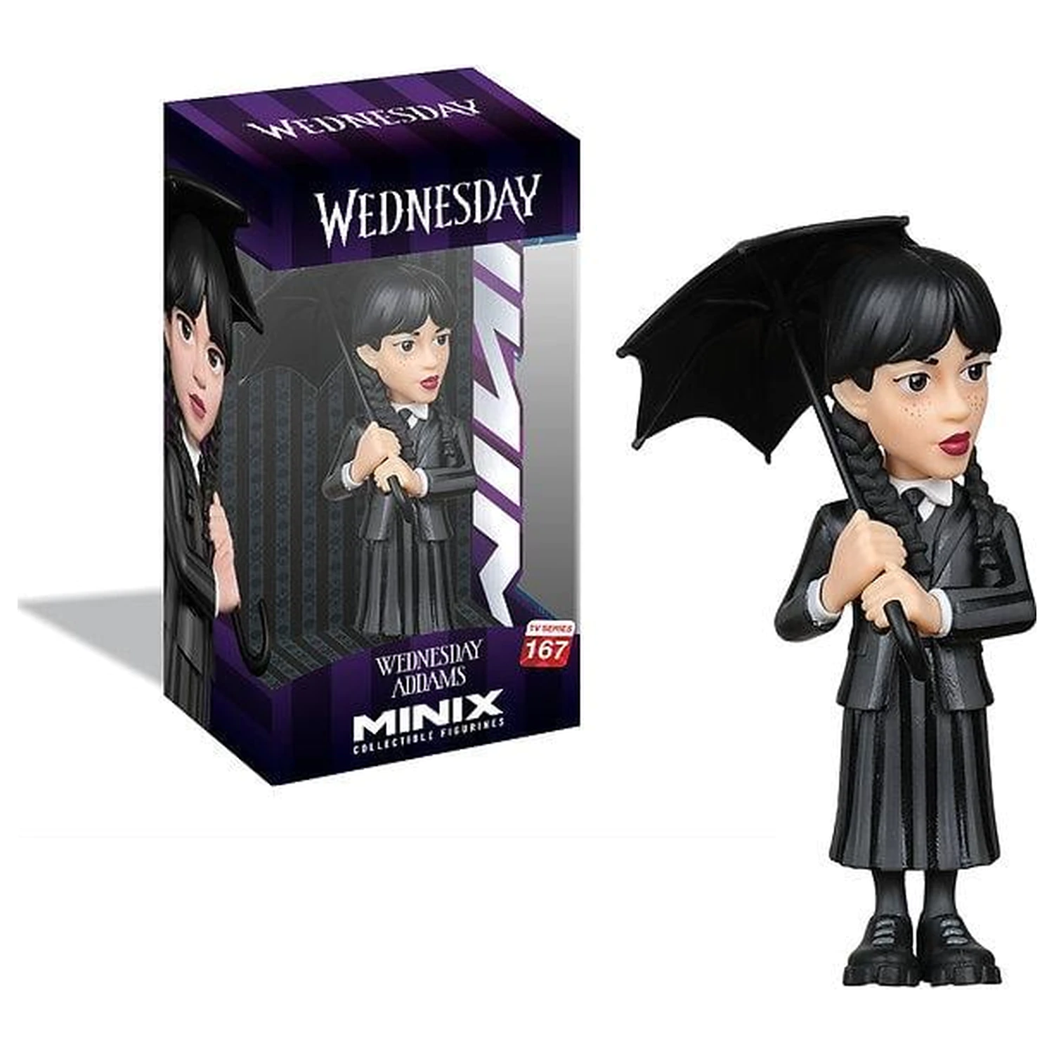 Wednesday Addams s dáždnikom Figúrka Minix 12cm produktová fotografia
