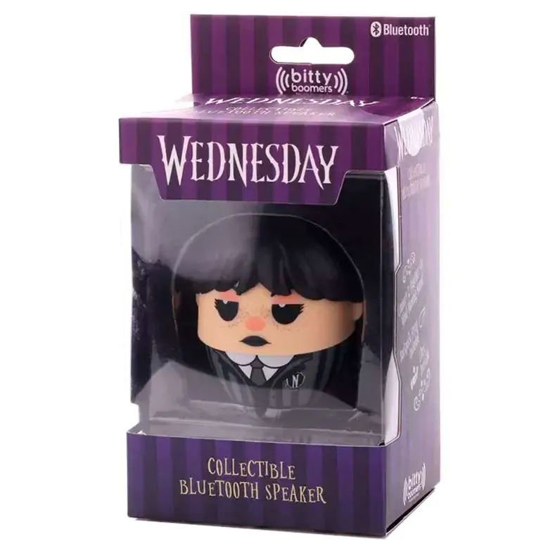 Wednesday - Wednesday Thing Bitty Boomers Mini Bluetooth reproduktor produktová fotografia