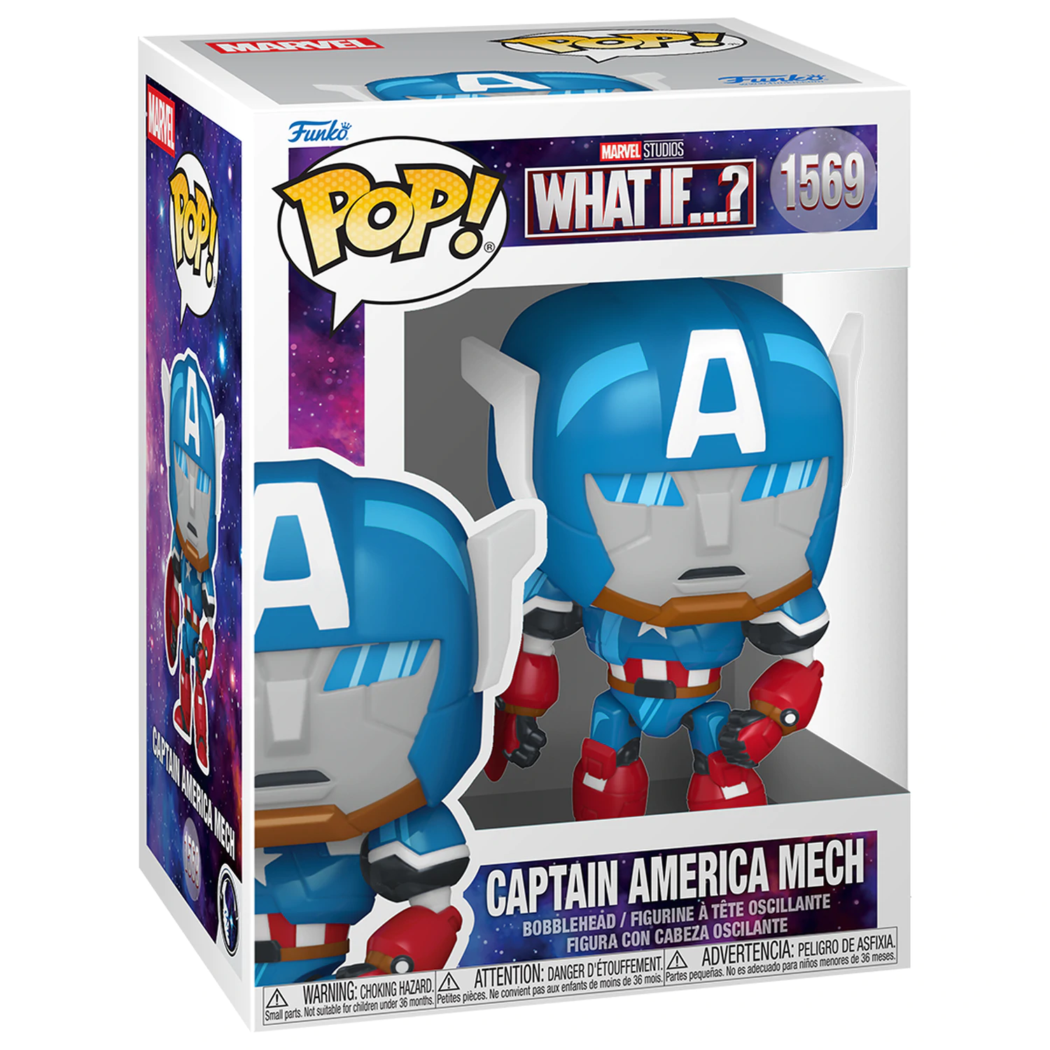 What If...? Funko POP! Vinylová figúrka Captain America 9 cm produktová fotografia