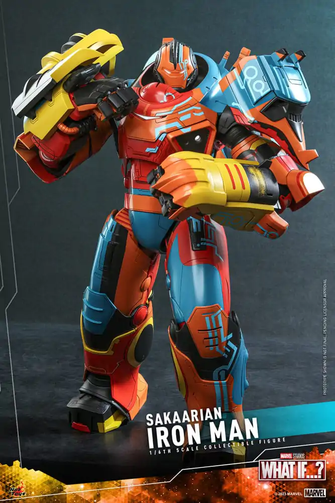 Akčná figúrka 1/6 Sakaarian Iron Man 35 cm produktová fotografia