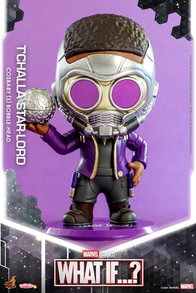 What If...? Cosbaby (S) Mini figúrka T'Challa Star-Lord 10 cm termékfotó