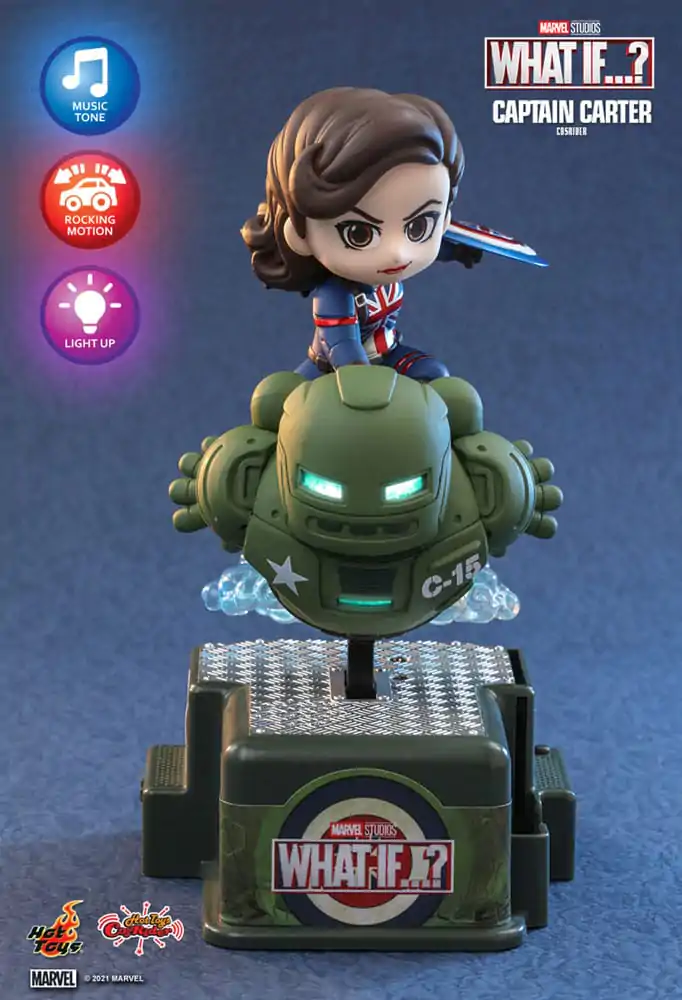 What If...? CosRider Mini Figúrka so zvukovou a svetelnou funkciou Captain Carter 14 cm produktová fotografia
