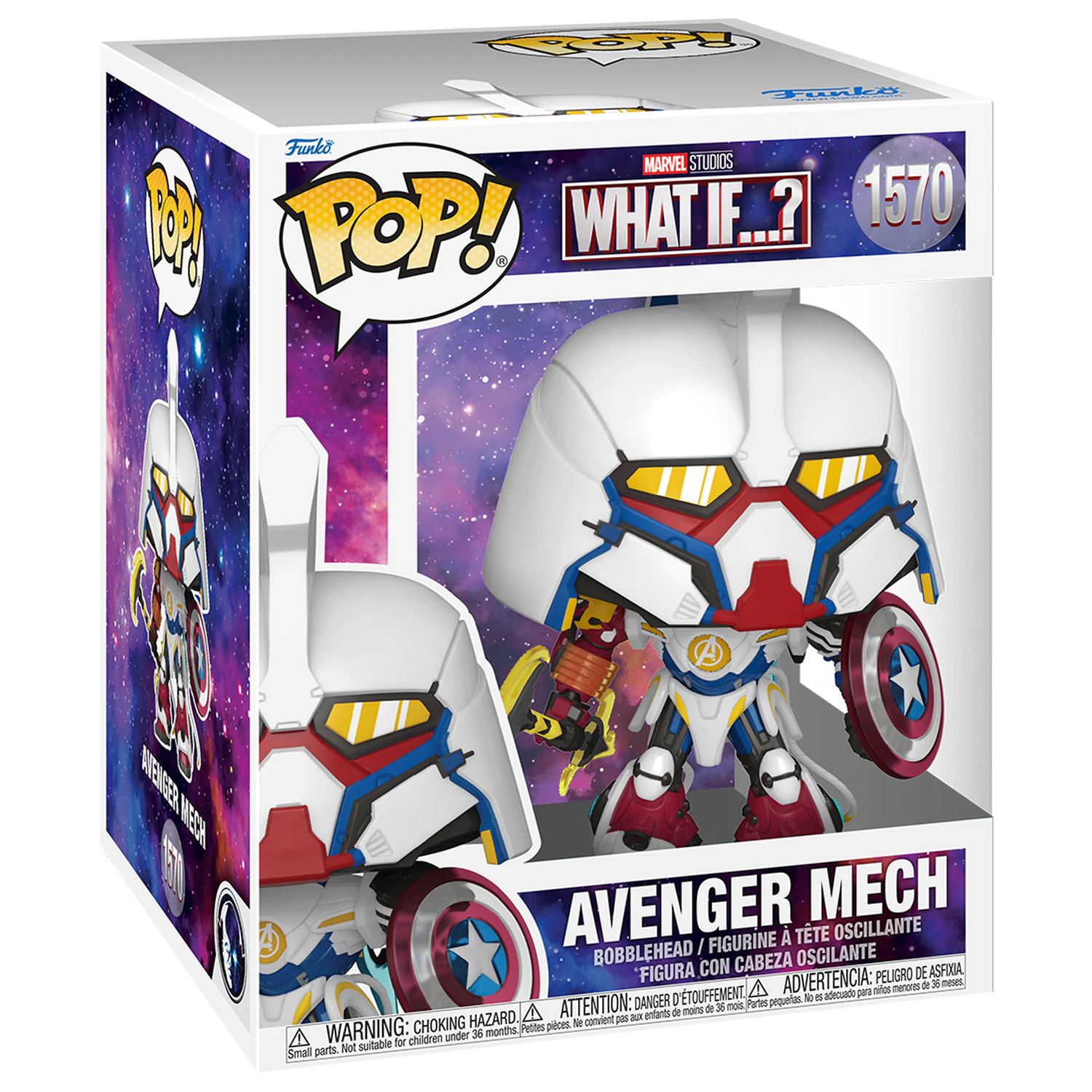 What If...? Super Sized Funko POP! Marvel vinylová figúrka Super Mech 15 cm produktová fotografia
