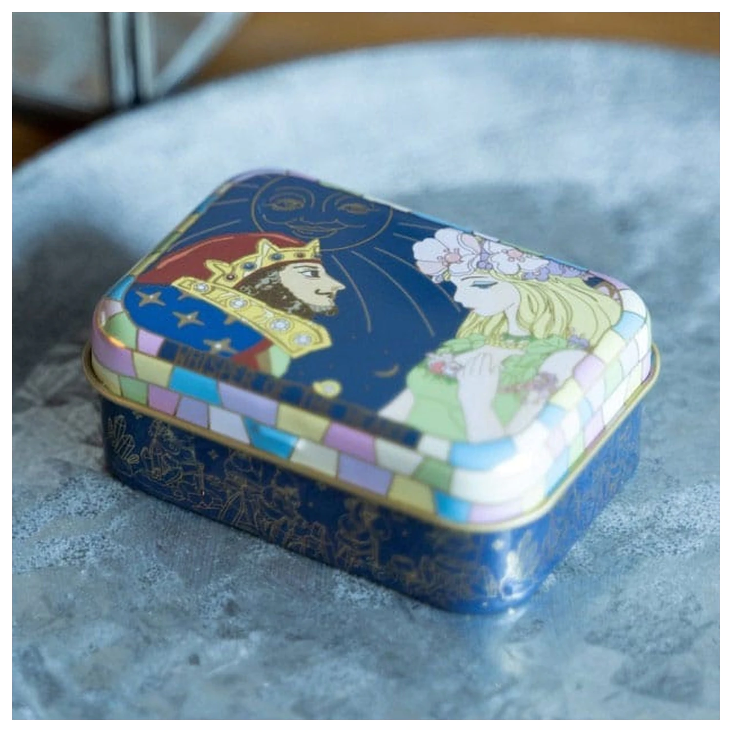 Whisper of the Heart kovová škatuľka King of Dwarf & Princess produktová fotografia