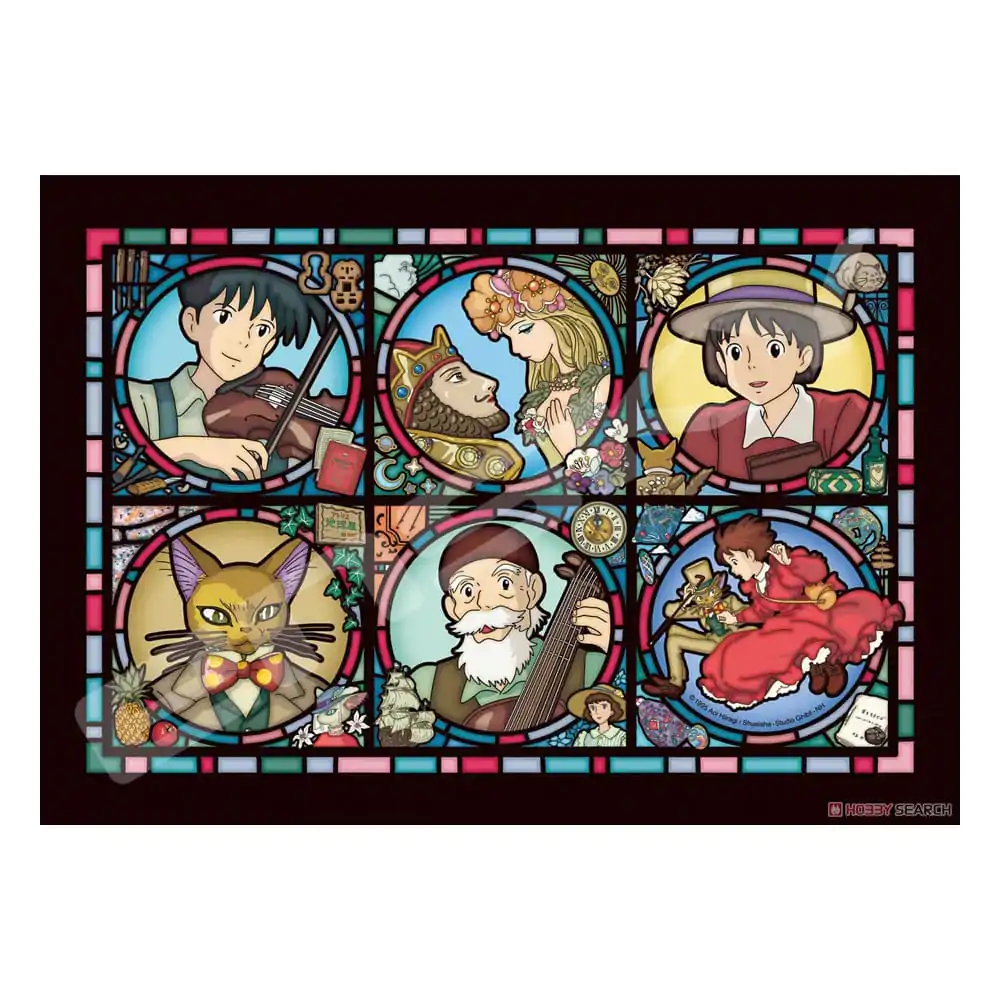 Whisper of the Heart Puzzle Vitráž Characters Gallery (208 dielikov) produktová fotografia