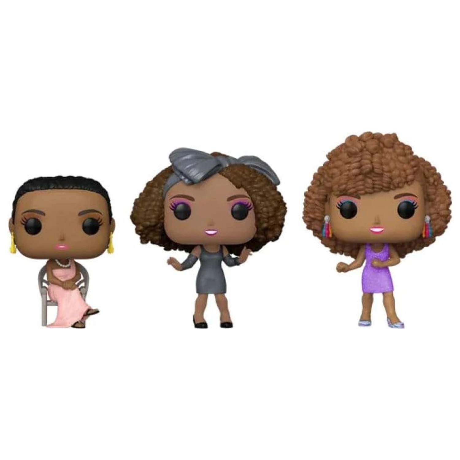 Whitney Houston Funko POP! Icons vinylové figúrky Balenie 3 kusov Exkluzívna edícia 9 cm produktová fotografia
