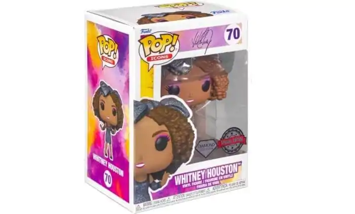 Whitney Houston POP! Icons Vinilová figúrka Whitney Houston(HWIK)(DGLT) exkluzívne 9 cm termékfotó