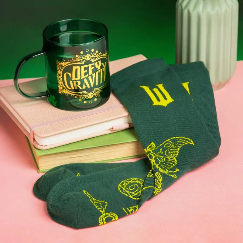 Wicked Elphaba Set Krištáľový hrnček + ponožky produktová fotografia