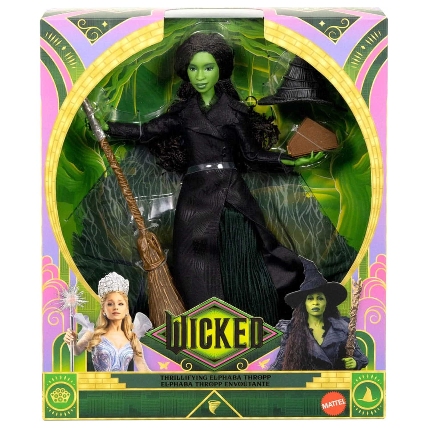 Wicked: For Good Doll  Thrillifying Elphaba Thropp bábika produktová fotografia