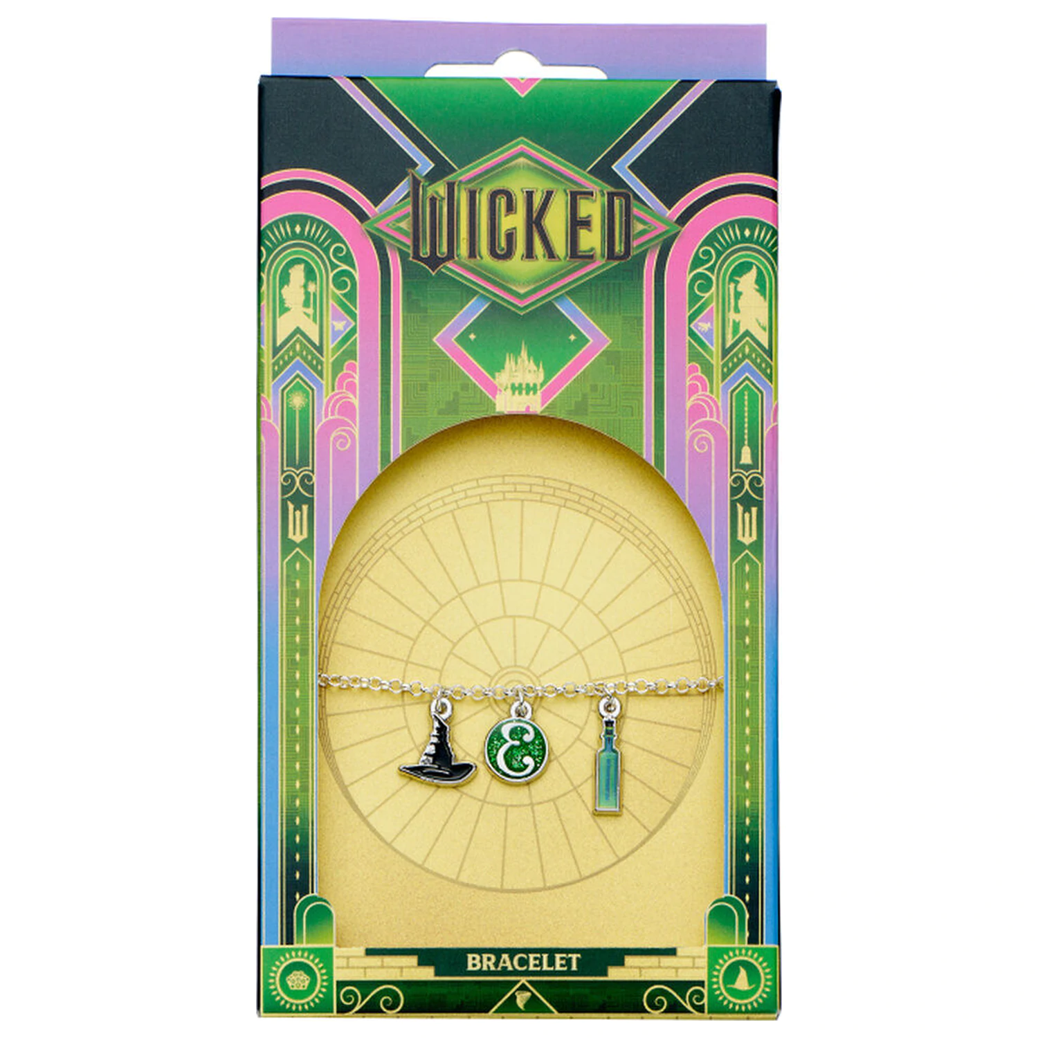 Wicked For Good Elphaba Icons Charm náramok produktová fotografia