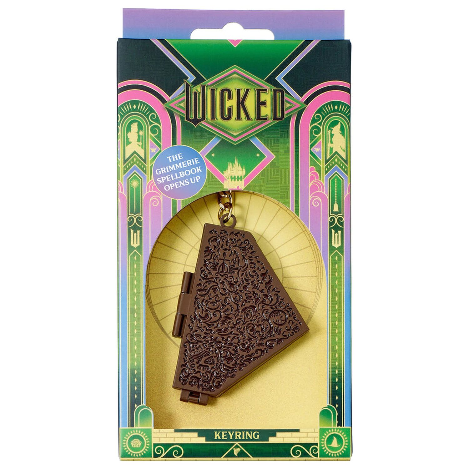 Wicked For Good Grimmerie prívesok na kľúče produktová fotografia