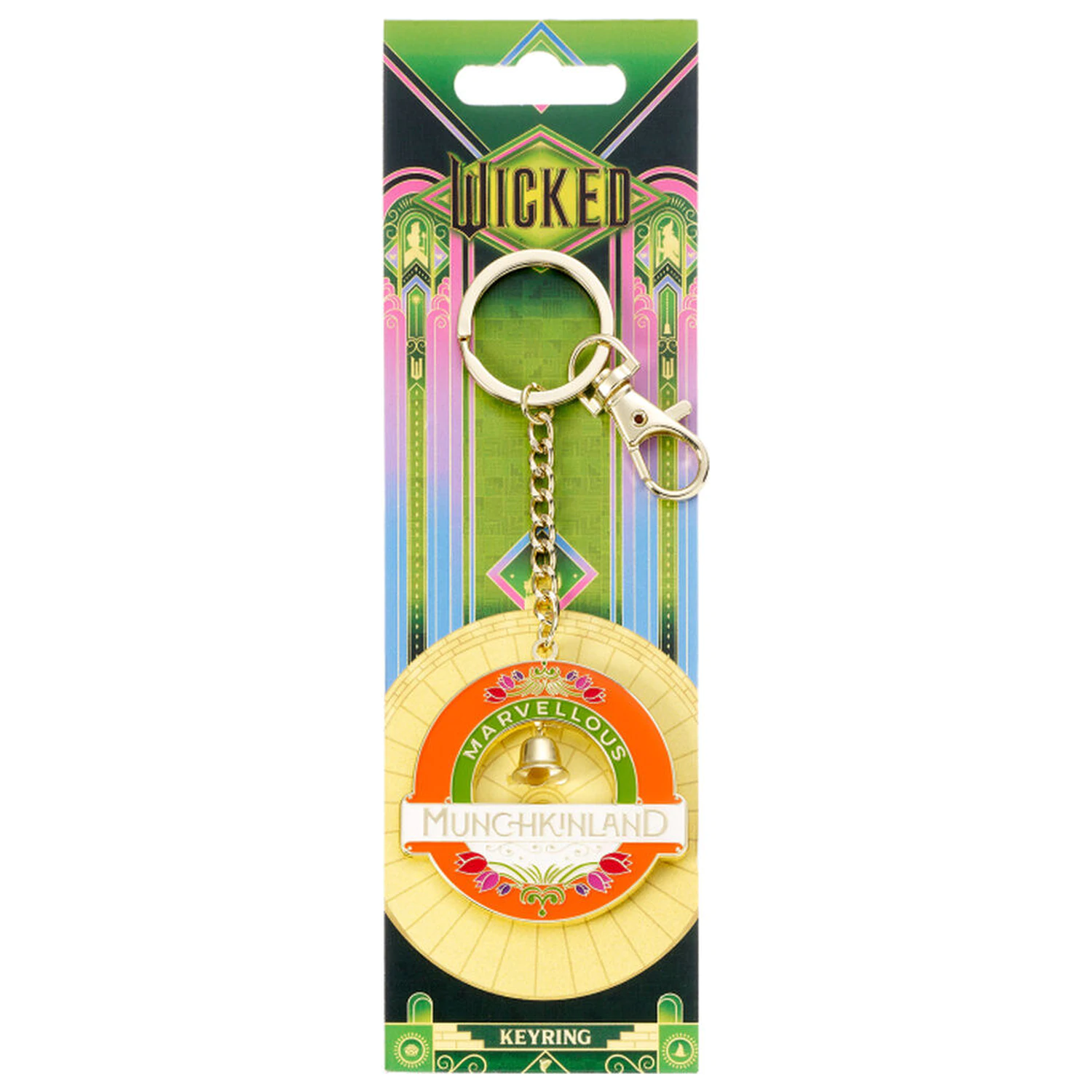Wicked For Good Munchkinland kľúčenka produktová fotografia