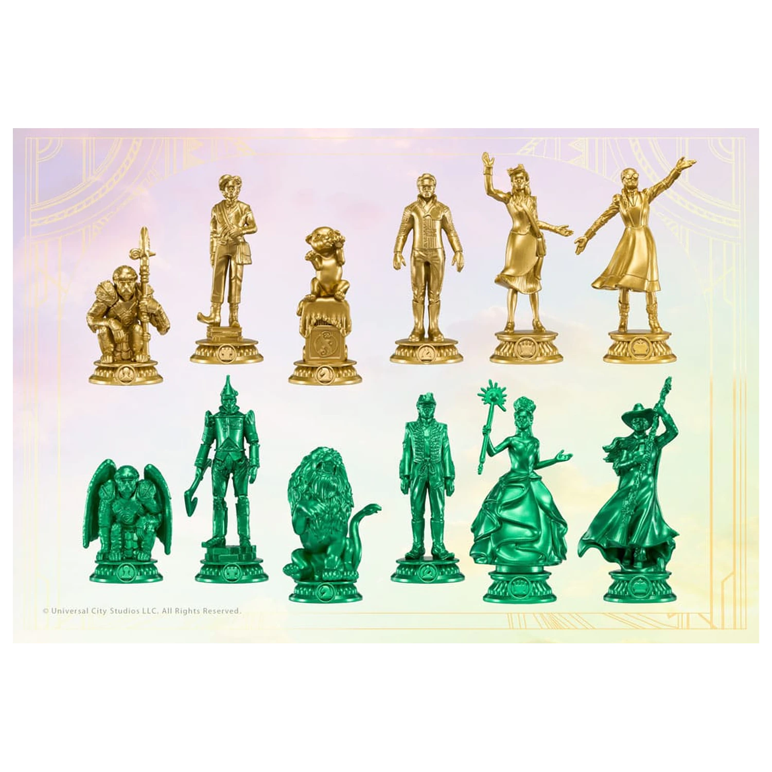 Wicked: For Good šachová súprava Shiz vs. Emerald City produktová fotografia