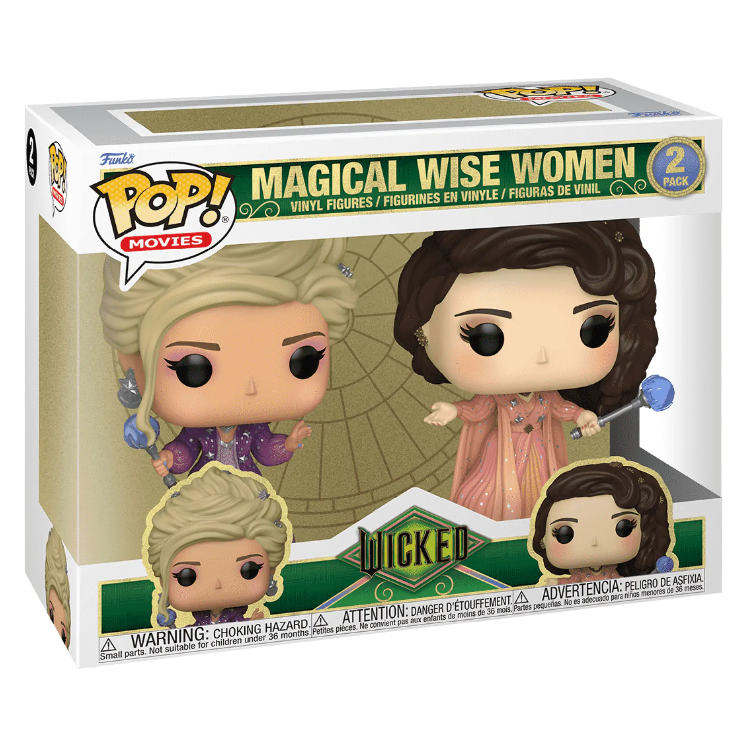 Wicked Funko POP! Television vinylové figúrky 2-Pack Emerald City Players 9 cm produktová fotografia