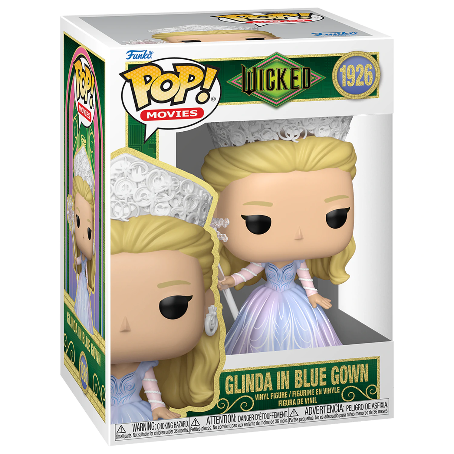Wicked Funko POP! vinylová figúrka Glinda in Blue Gown 9 cm produktová fotografia