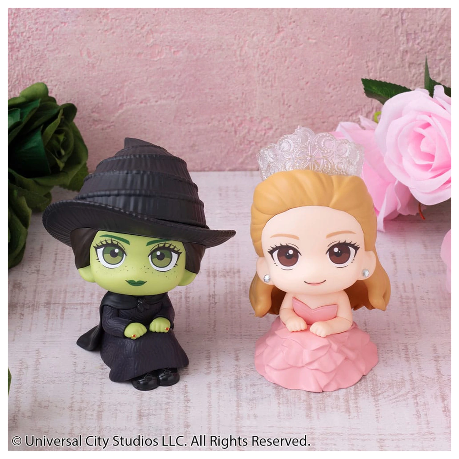 Wicked Look Up PVC sošky Elphaba & Glinda (s darčekom) 11 cm produktová fotografia