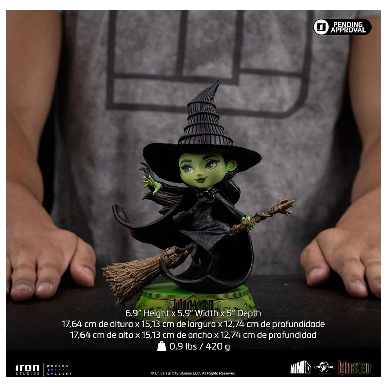 Wicked Mini Co. PVC figúrka Elphaba 18 cm produktová fotografia