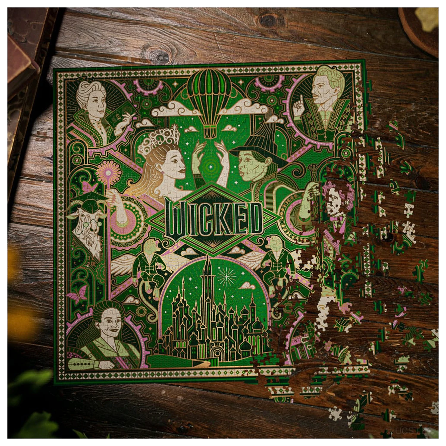 Wicked viacrozmerné puzzle (1000 kúskov) produktová fotografia