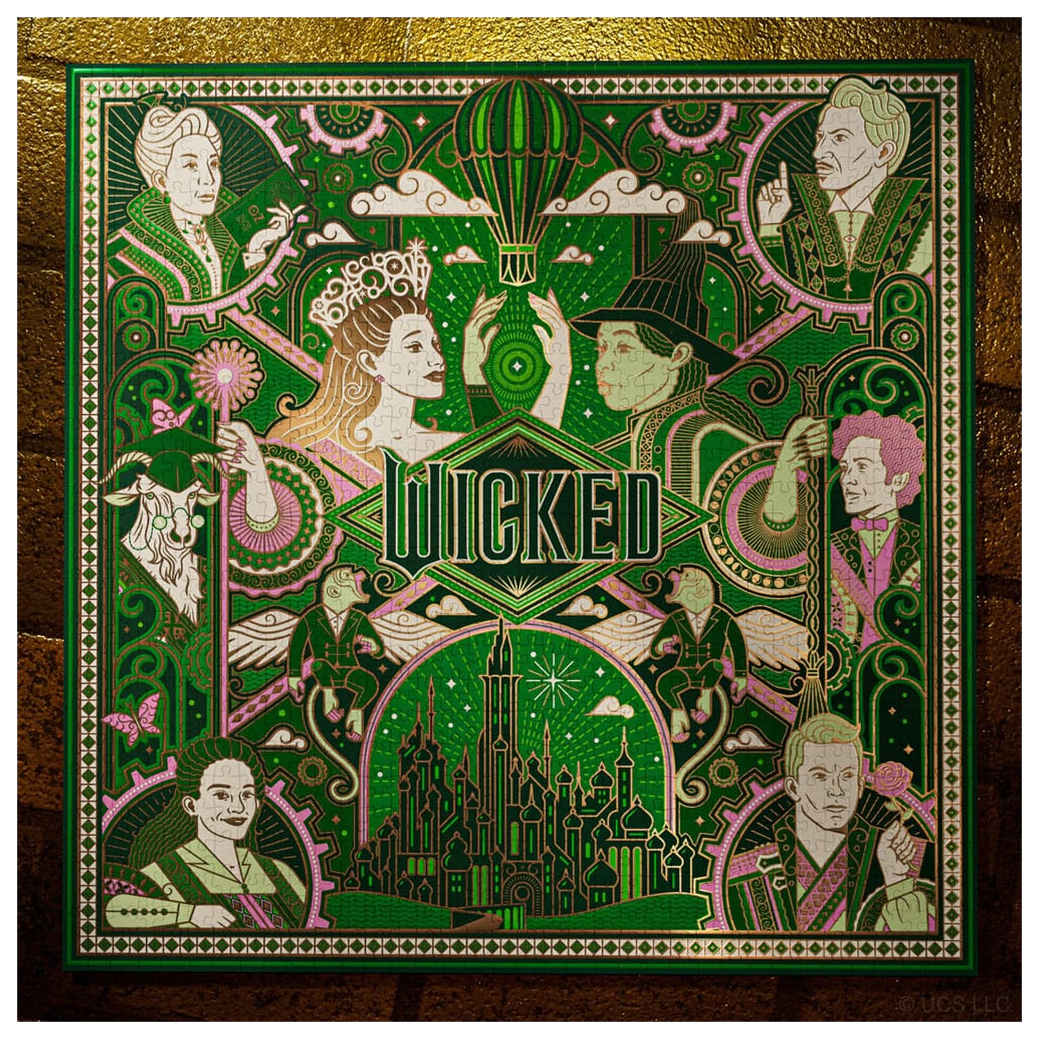 Wicked viacrozmerné puzzle (1000 kúskov) produktová fotografia