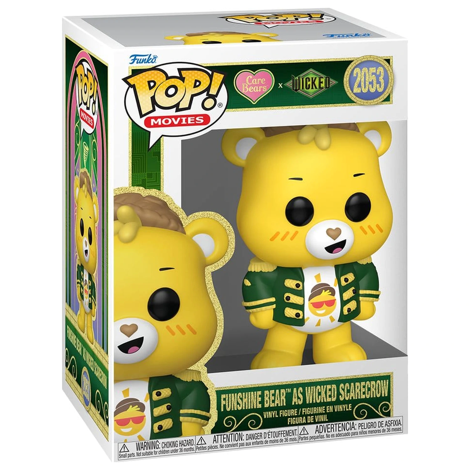 Wicked x Care Bears Funko POP! Vinylová figúrka Funshine Bear Scarecrow 9 cm produktová fotografia