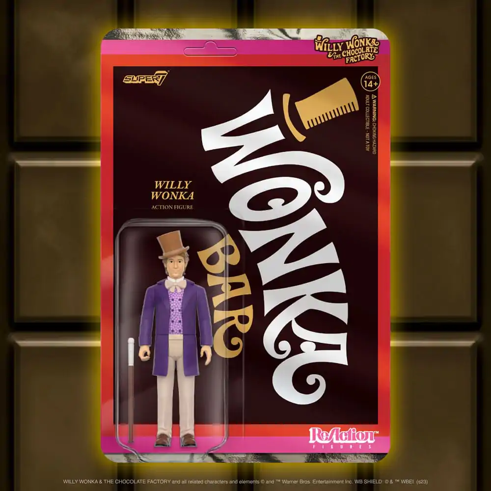 Willy Wonka & the Chocolate Factory (1971) ReAction akčná figúrka Willy Wonka Wave 01 10 cm produktová fotografia